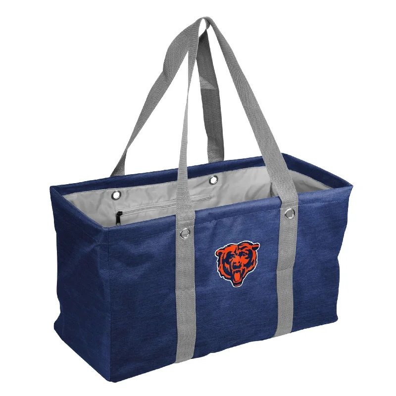 Stylish Straw Hats for Warm Weather-Chicago Bears Crosshatch Picnic Caddy