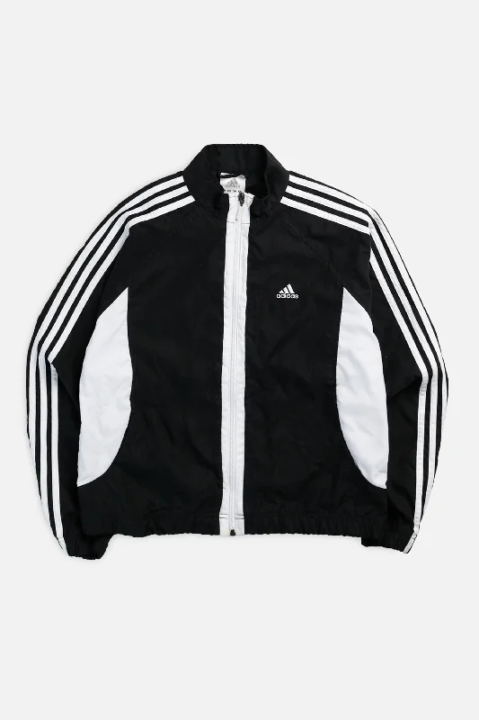 High-Performance Jackets for Outdoor Sports-Vintage Adidas Windbreaker Jacket - Women's M