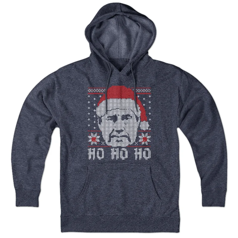 Comfortable Hoodies for Lounge Wear-Belichick Holiday Spirit Hoodie