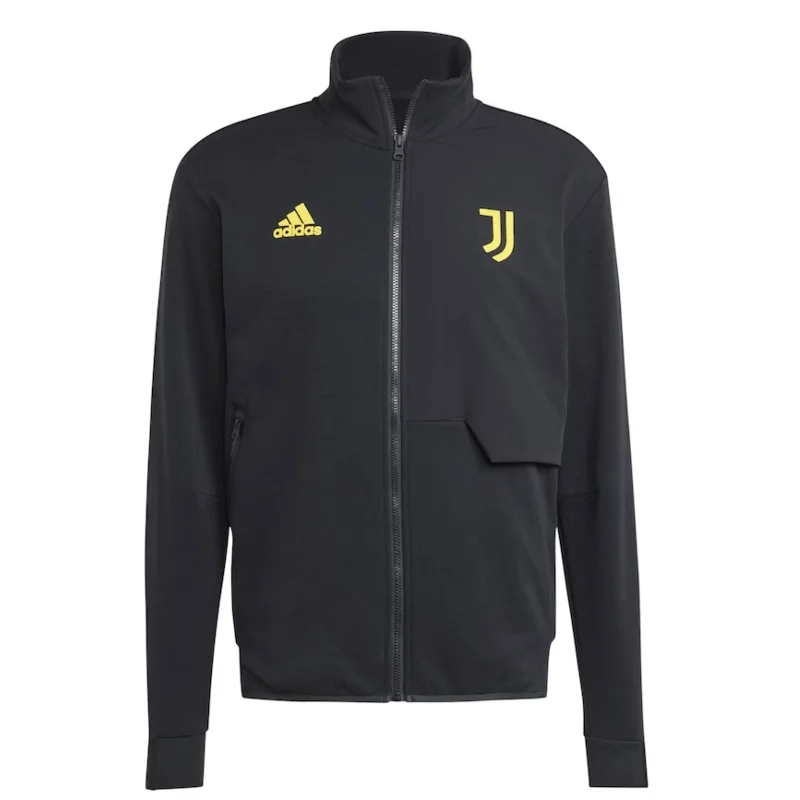 Vintage Leather Jackets for Timeless Style-Juventus FC 2023/24 Anthem Jacket Football Soccer by adidas