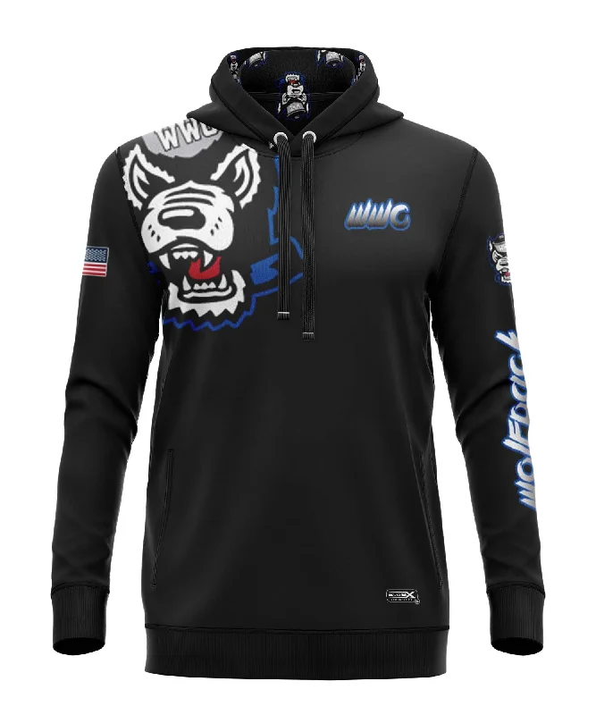 Comfortable Pullover Hoodies for Cold Mornings-WOODBRIDGE WOLFPACK FDS Hoodie