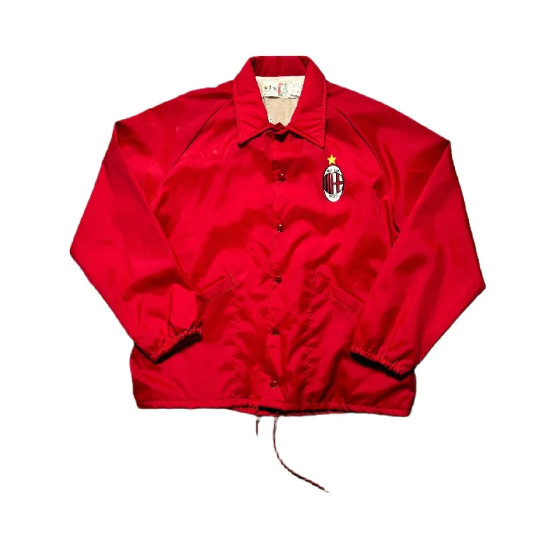 Fashion-Forward Jackets for Street Style-Vintage 90s AC Milan Jacket - L