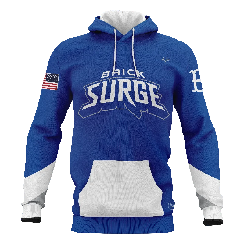 Trendy Oversized Hoodies for Cozy Style-BRICK SURGE Baseball Sublimated Hoodie