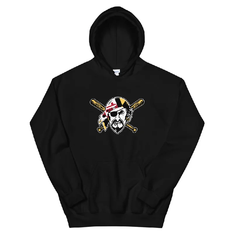 Customizable Hoodies for Unique Gifts-Olney Pirates Baseball Unisex Hoodie