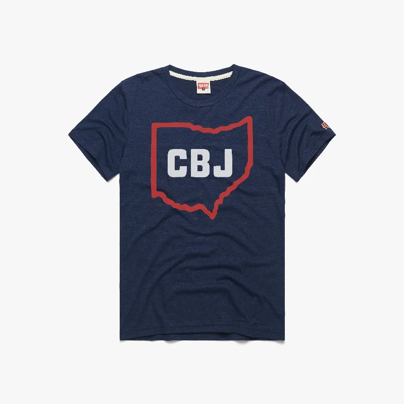 T-Shirt with Vintage Graphics for Retro Appeal-CBJ Ohio