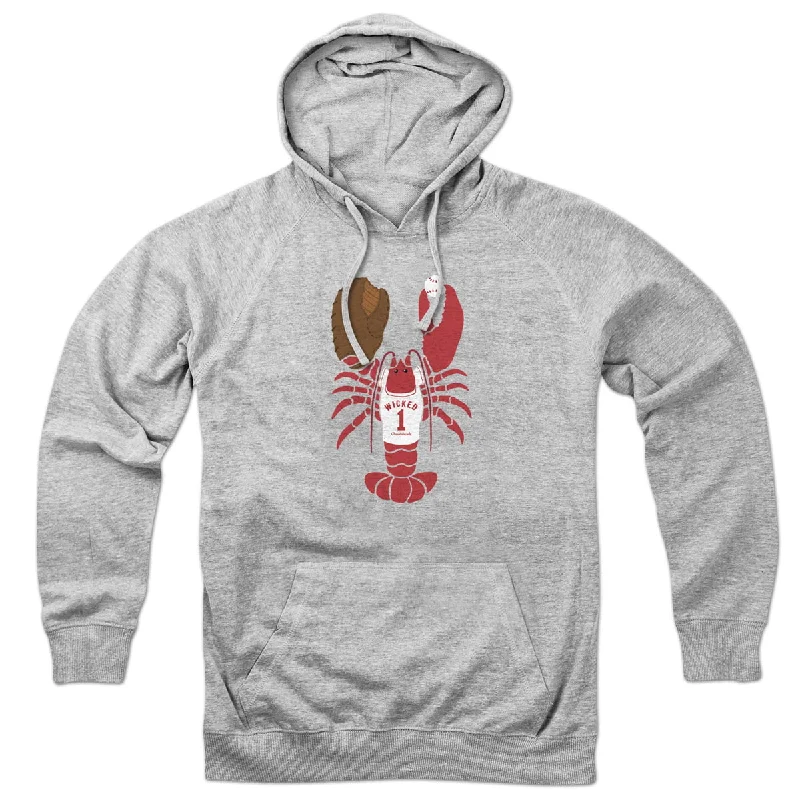 Warm and Insulated Hoodies for Winter Sports-Wicked Lobstah Baseball Hoodie