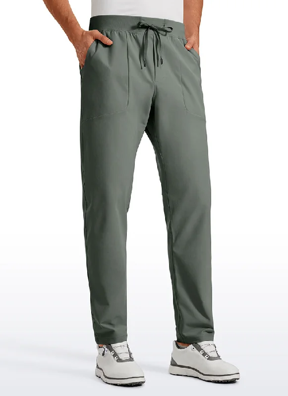 Custom Work Pants for Outdoor Jobs-All-day Comfy Slim-Fit Golf Pants 31''