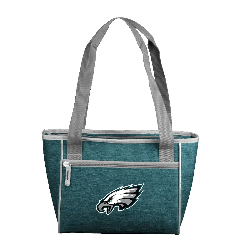 Fashionable Trilby Hats for Urban Looks-Philadelphia Eagles Crosshatch 16 Can Cooler Tote