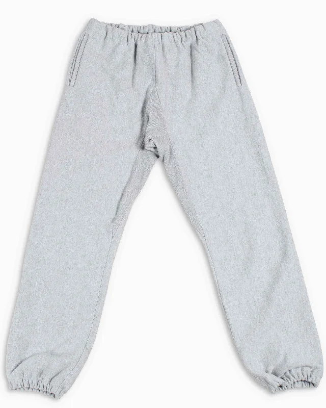 Soft Sweatpants for Relaxed Days-The Real McCoy's MC20115 Heavyweight Sweatpants Medium Grey