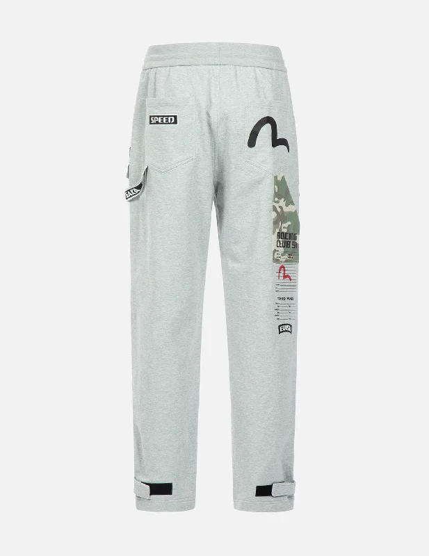 Relaxed Fit Lounge Pants for Cozy Days at Home-Camouflage Pocket Sweatpants