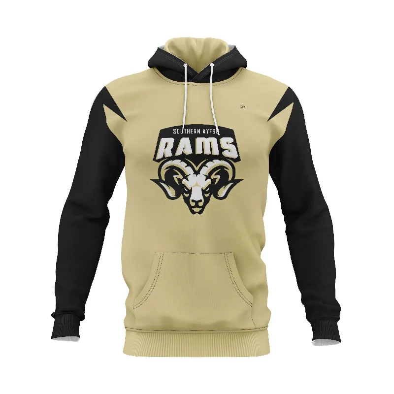 Custom Hoodies for Company Promotions-SOUTHERN RAMS Sublimated Hoodie