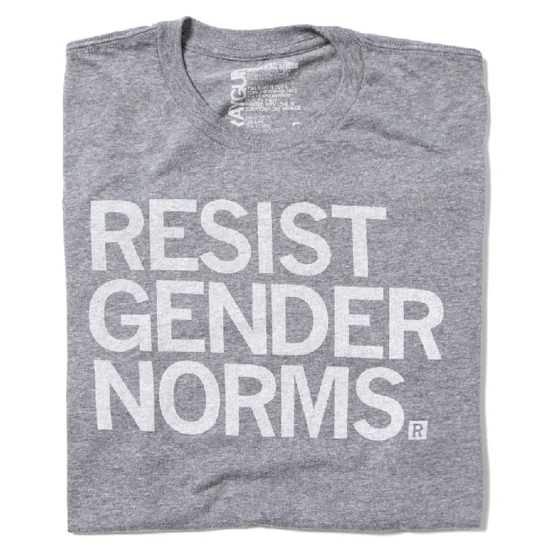 Graphic T-Shirt for Trendy Casual Style-Resist Gender Norms