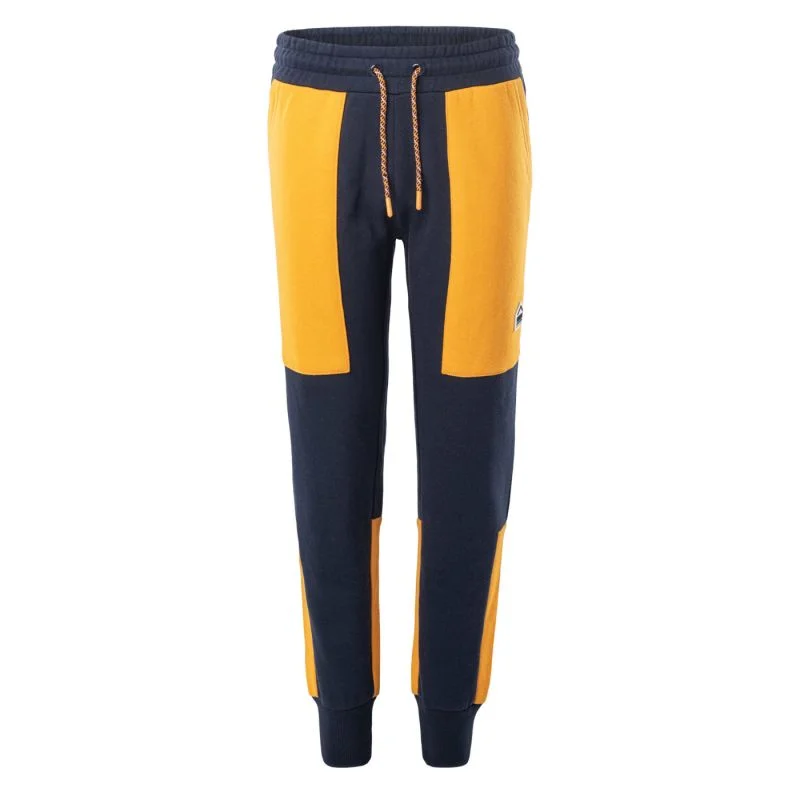 Stretchable Yoga Pants for Flexibility-Elbrus Blue/Yellow Regin TB Junior Pants - Navy Blue/Yellow