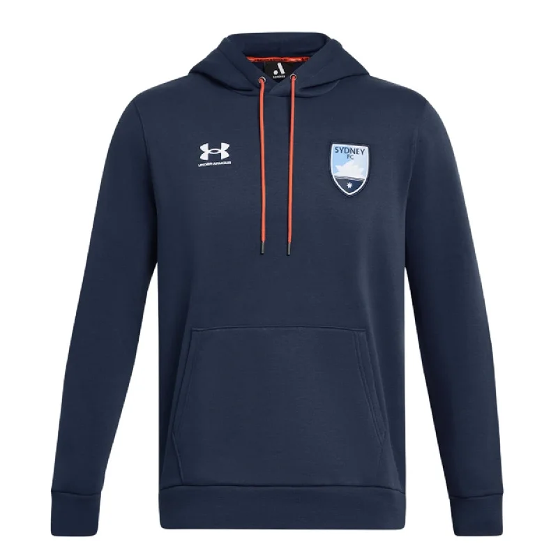 Streetwear Hoodies for Urban Fashion-Sydney FC Men's 2023/24 Essentials Hoodie Football Soccer by Under Armour