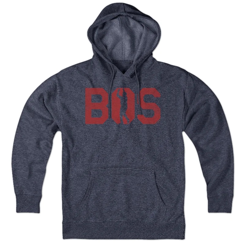 Custom Hoodies for Promotional Events-BOS Baseball Point Hoodie