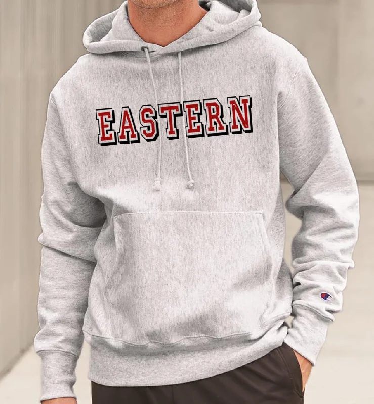 Hoodies with Pockets for Convenience-EASTERN Reverse Weave Champion Hoodie Sweatshirt