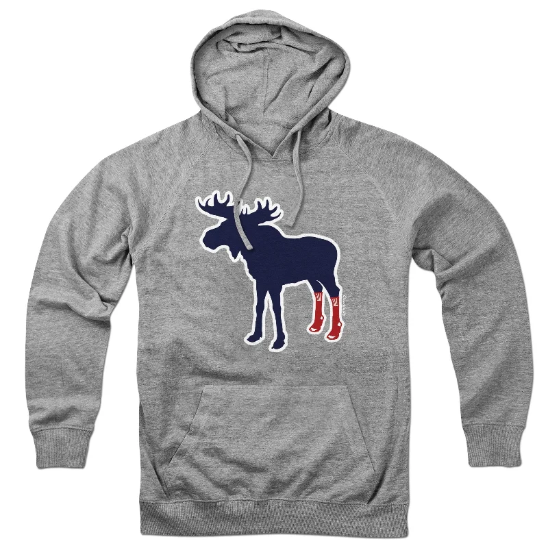 Tech Hoodies for Modern Performance-Socks On Moose Hoodie