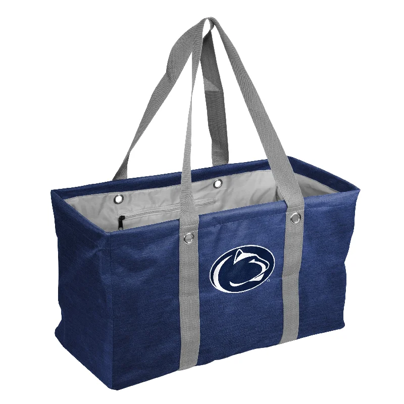 Custom Caps for School Spirit-Penn State Crosshatch Picnic Caddy