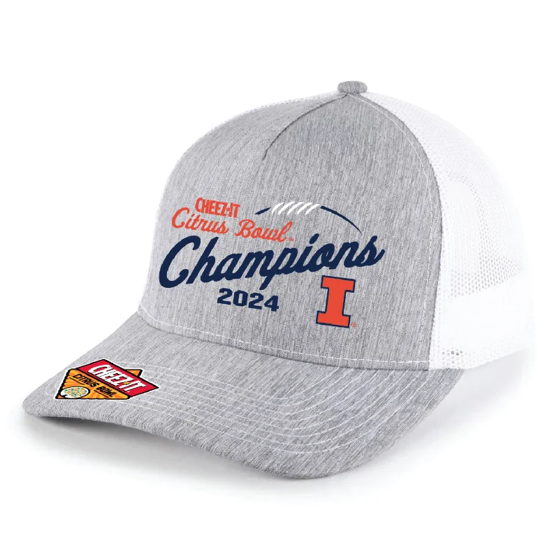 Cool Camo Hats for Military-Inspired Looks-Illinois Cheez-It Citrus Bowl Champions Hat