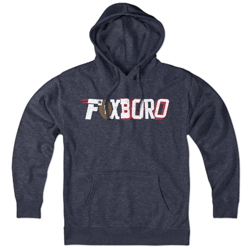 Casual Sporty Hoodies for Everyday Wear-Foxboro Fan Pride Hoodie