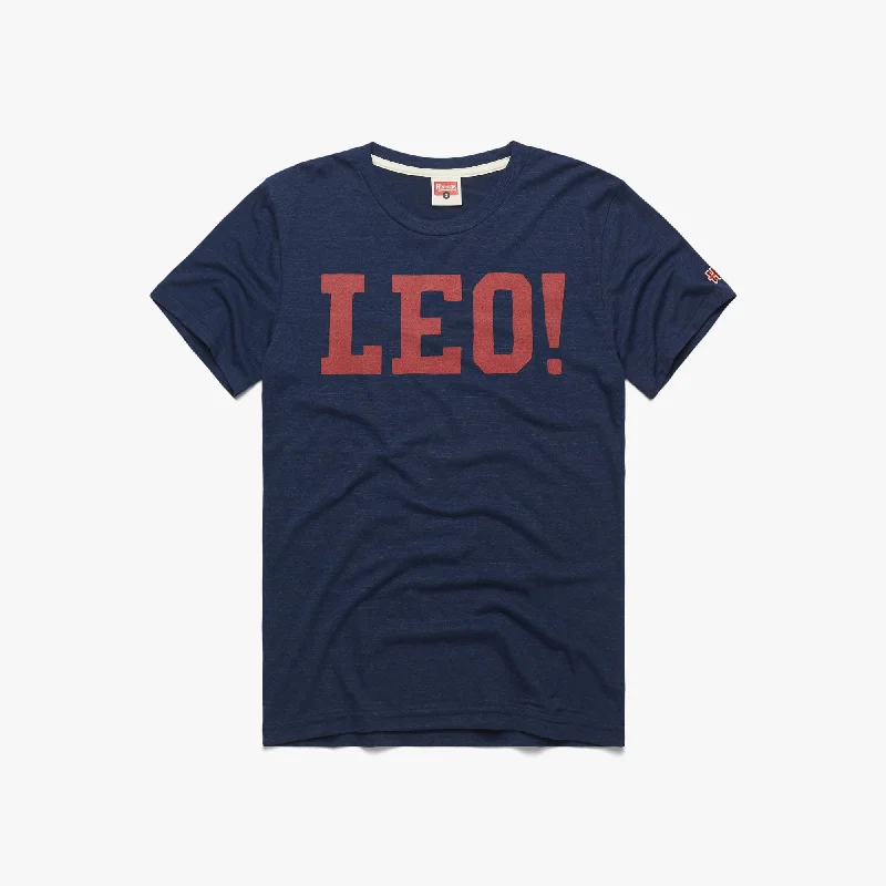 T-Shirt with Artistic Graphics for Creative Vibes-Leo!