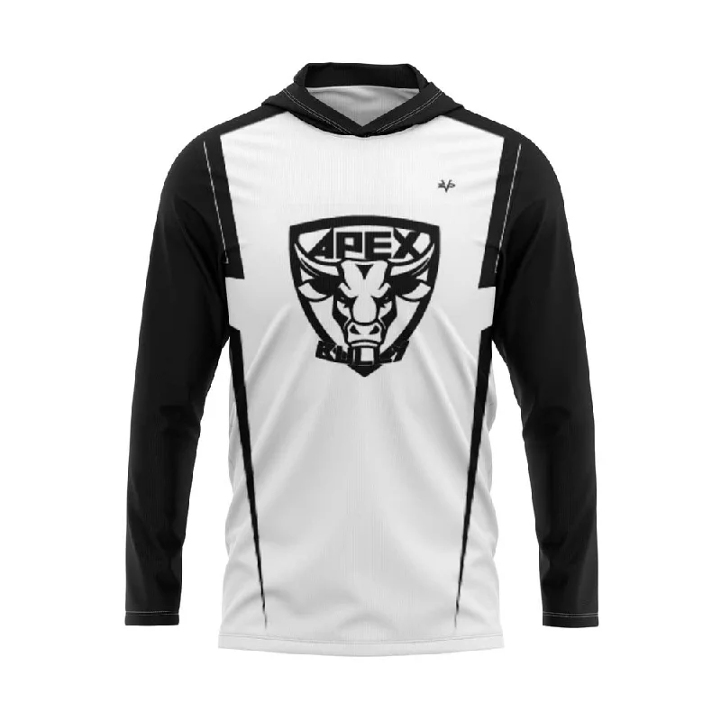 High-Performance Hoodies for Active Lifestyles-APEX BULLY Football Sublimated Light-weight T-Shirt Hoodie