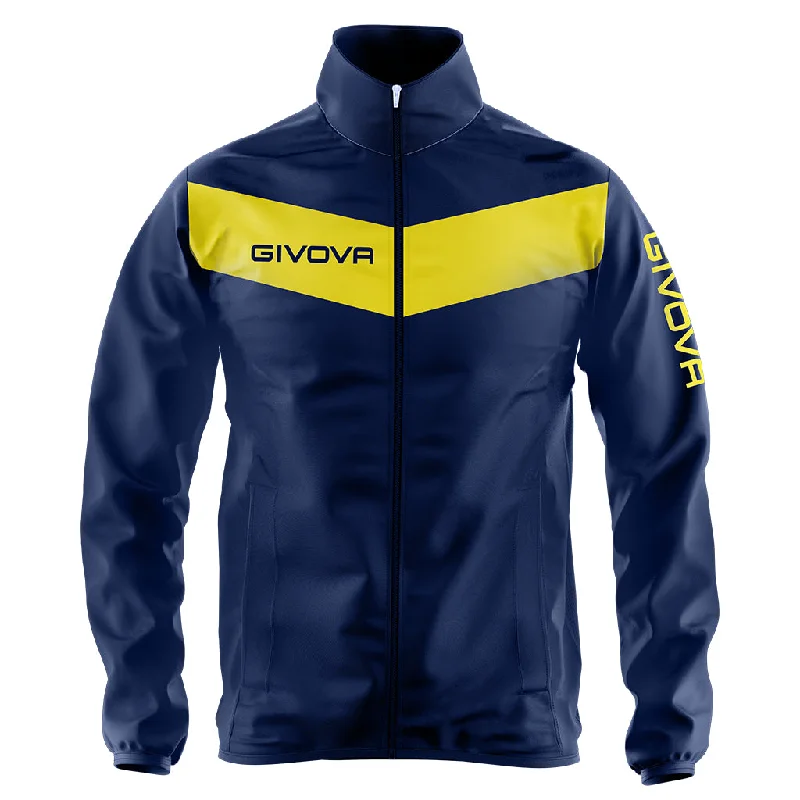 Custom Logo Jackets for Promotional Events-Givova Scudo Rain Jacket