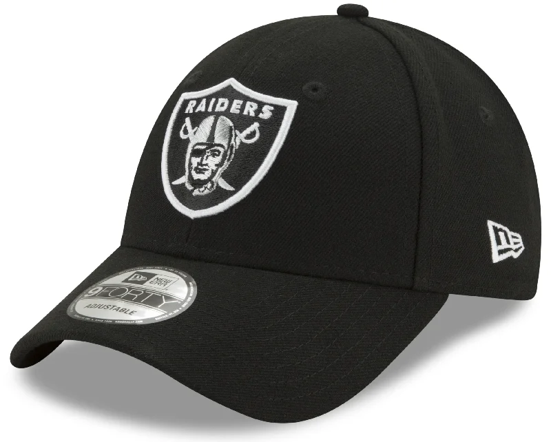 Retro Snapback Hats for Vintage Style-Las Vegas Raiders New Era 940 The League NFL Team Cap