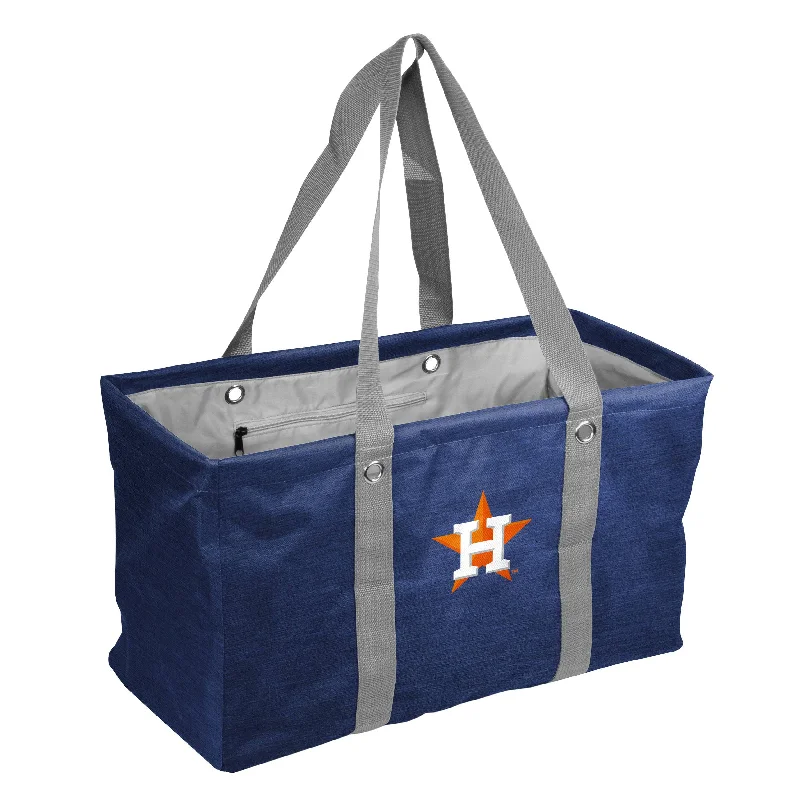 Custom Caps for School Spirit-Houston Astros Crosshatch Picnic Caddy