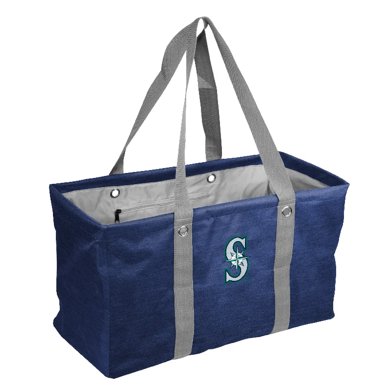 Warm and Fuzzy Hats for Cold Weather-Seattle Mariners Crosshatch Picnic Caddy