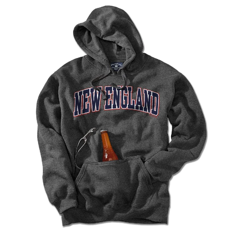 Warm Hoodies for Hiking and Outdoor Activities-New England Arch Tailgater Hoodie