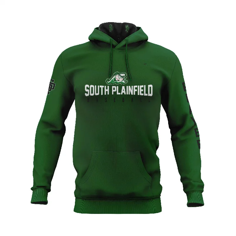 Fashionable Hoodies for College Students-South Plainfield Surge Green Hoodie