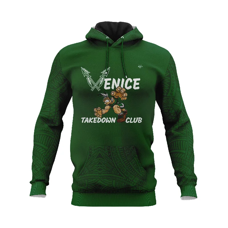 Athletic Hoodies for Workout Sessions-Venice Takedown Club Hoodie