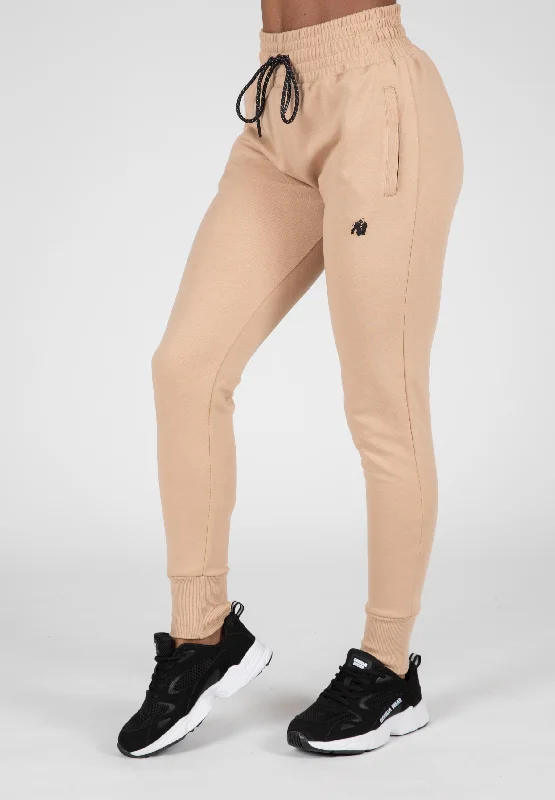 Relaxed Lounge Pants for Comfort at Home-Marion Sweatpants - Beige