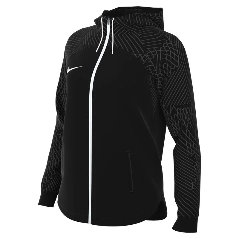 Softshell Waterproof Jackets for Adventure Travel-Nike Dri FIT Strike 23 Women's Knit Track Jacket