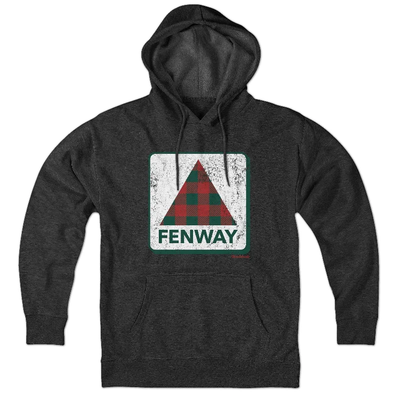 Full Zip Hoodies for Versatile Style-Fenway Holiday Plaid Hoodie