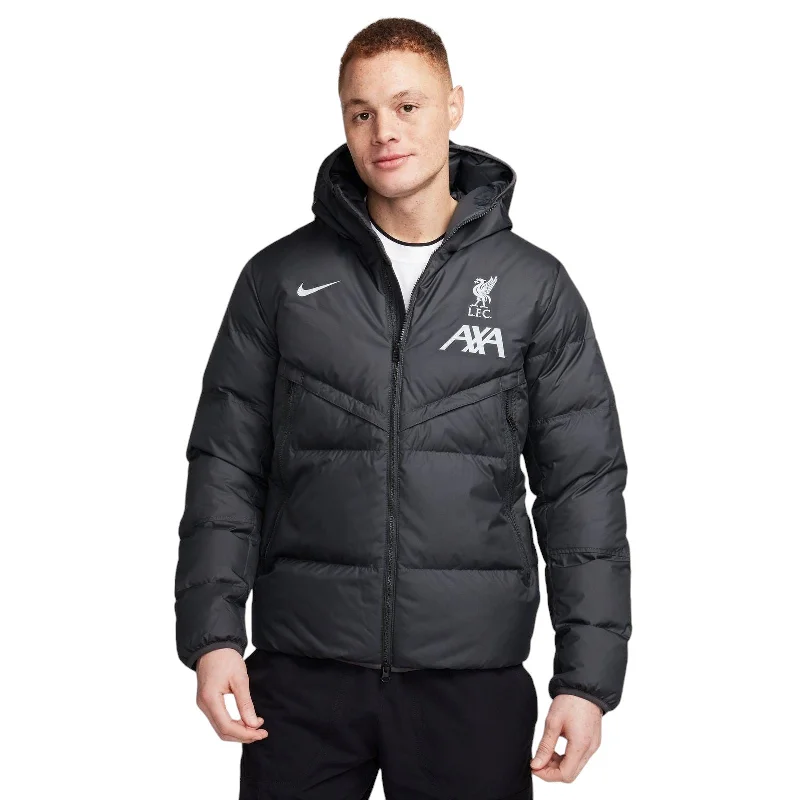 Stylish Blazers and Jackets for Professional Looks-Nike Liverpool FC Strike Mens Storm-FIT Soccer Jacket