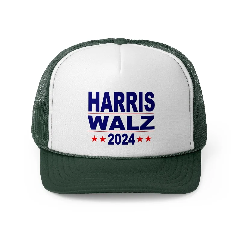 Colorful Sports Caps for Active Days-Harris Walz 2024 Trucker Caps