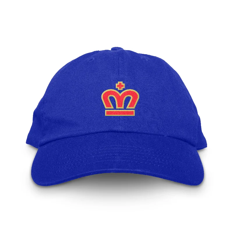 Custom Embroidered Baseball Hats for Teams-London Monarchs Unstructured Hat