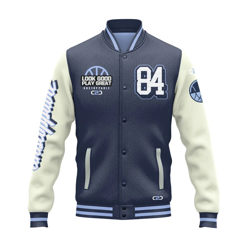 Custom Printed Jackets for Special Occasions-Premium Varsity Wool & PU Leather Jacket Fully Lined Design Your Own Custom