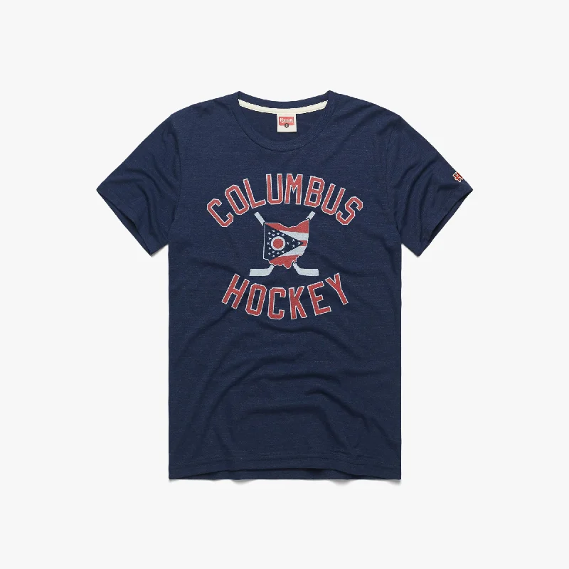 Custom Designed T-Shirt for Personal Style-Columbus Ohio Hockey