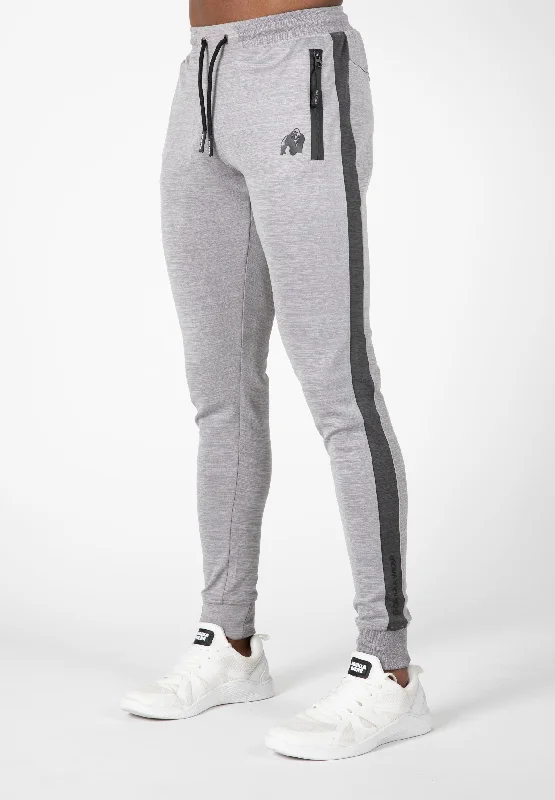 Stylish Black Skinny Jeans for Night Out-Sullivan Track Pants - Gray