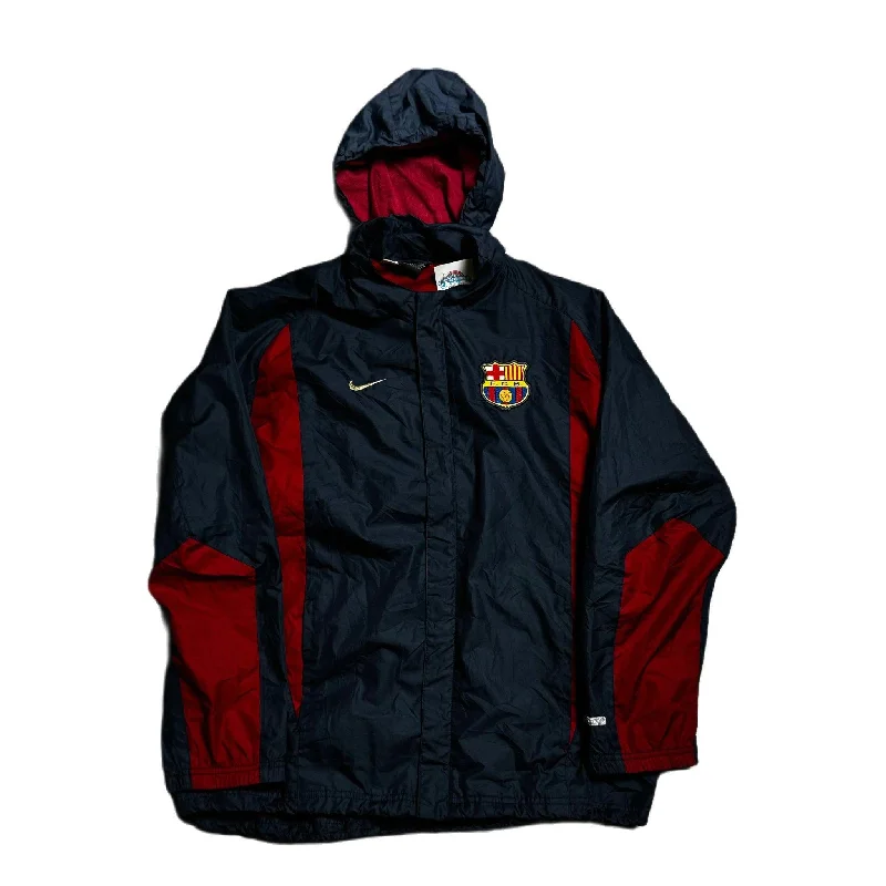 Insulated Outdoor Jackets for Tough Conditions-Vintage 00s Nike Barcelona Jacket - L