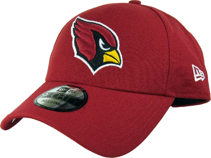 Classic Brimmed Hats for Sun Protection-Arizona Cardinals New Era 94Forty The League NFL Adjustable Cap