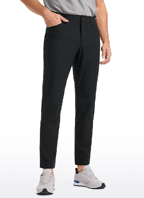 Relaxed Fit Lounge Pants for Cozy Days at Home-All-day Comfy Slim-Fit Golf Pants 34'' - 5-pockets