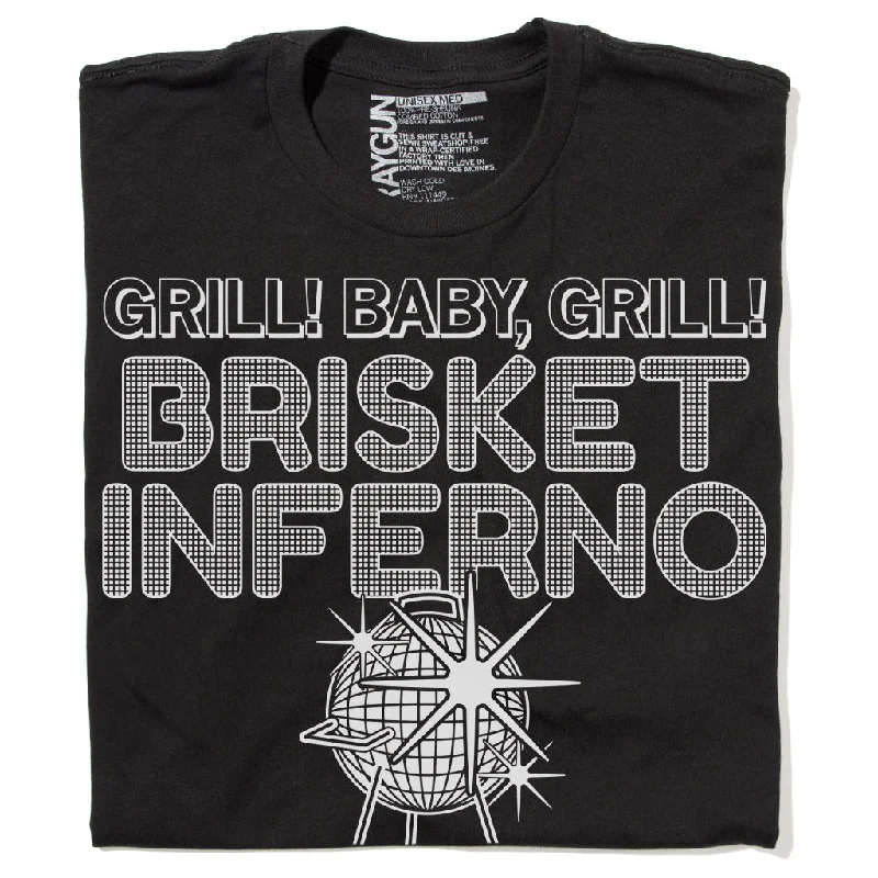 Eco-Friendly T-Shirt with Sustainable Fabric-Brisket Inferno