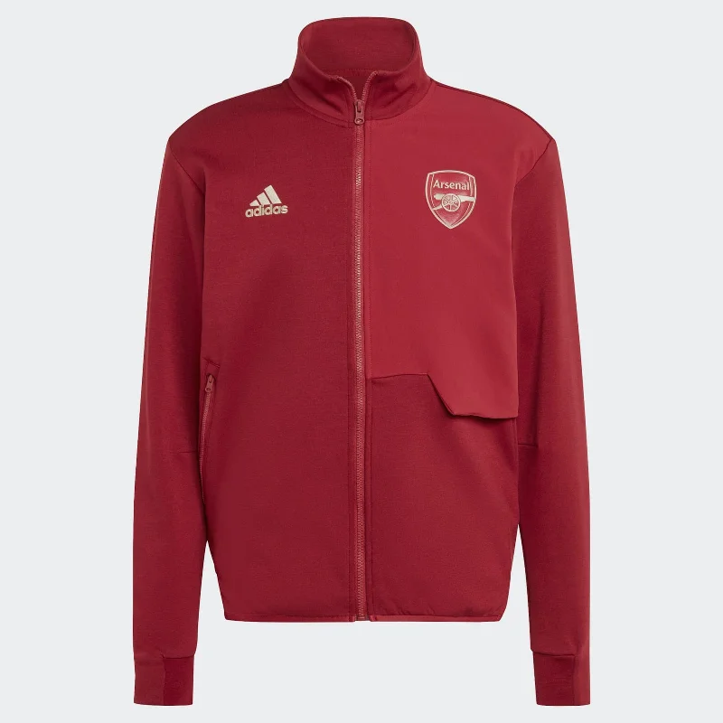 High-Performance Jackets for Outdoor Sports-Arsenal FC 2023/24 Anthem Jacket Football Soccer by Adidas