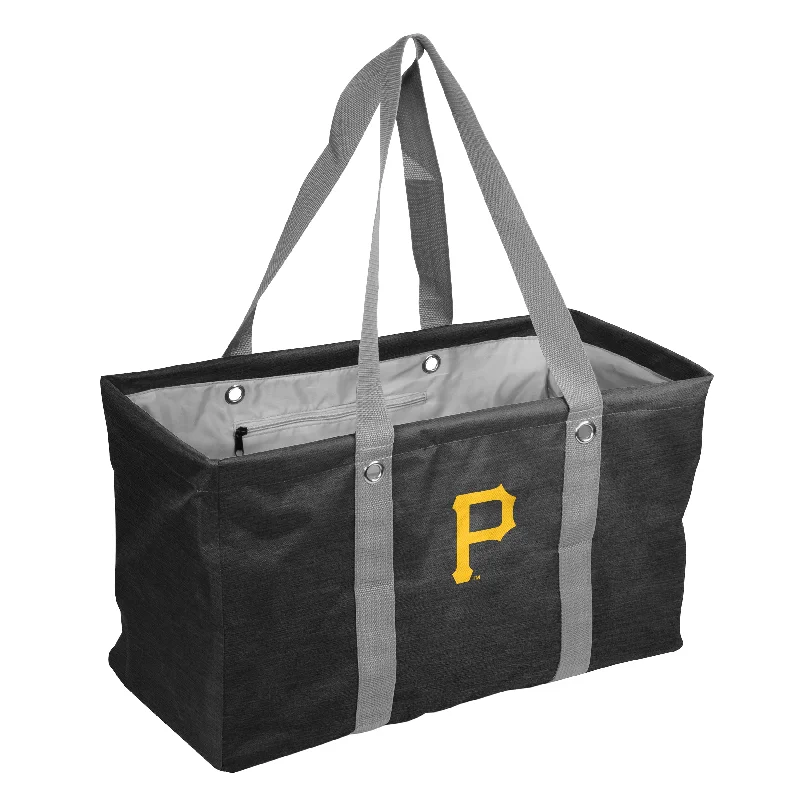 Custom Printed Caps for Special Occasions-Pittsburgh Pirates Crosshatch Picnic Caddy