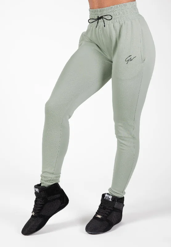 Casual Sweatpants for Lounge Days-Pixley Sweatpants - Light Green