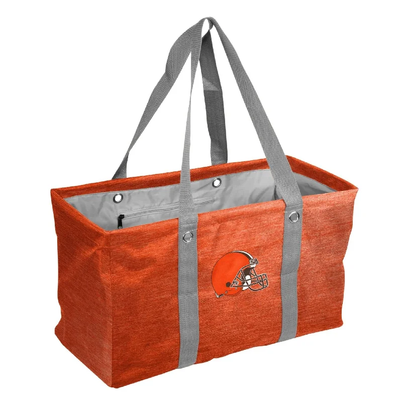 Fishing Hats with UV Protection-Cleveland Browns Crosshatch Picnic Caddy